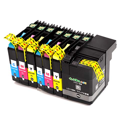 brother - brother純正　LC119/115-4PKインクカートリッジ 4色パック Amazon.co.jp: LC119/115-4PK(4色パック大容量)ブラザー[brother